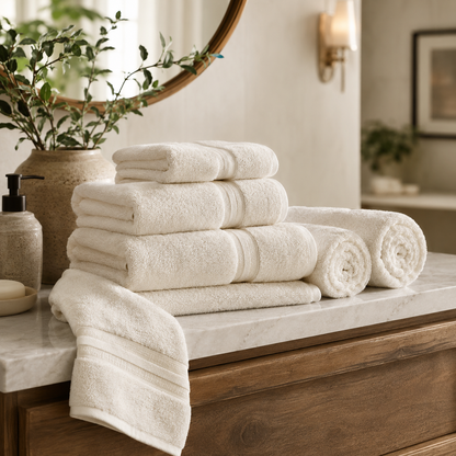 Premium Cotton Bath Towel Set