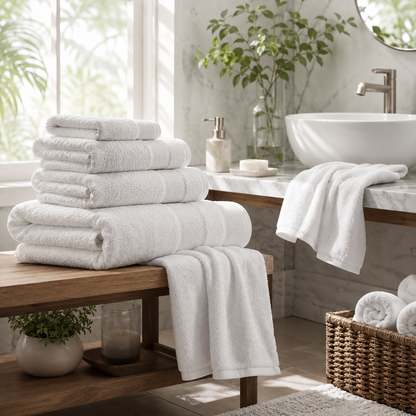 Premium Cotton Bath Towel Set