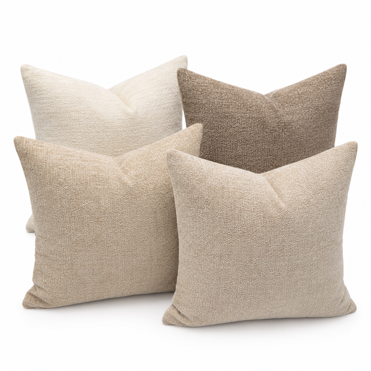 Chenille Decorative Pillow Cover Set